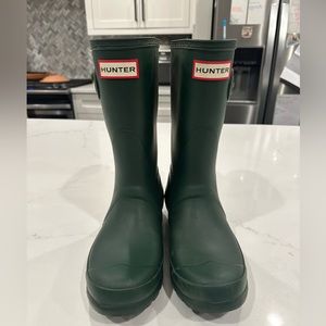 Hunter women’s original short rain boot - EU 37/US 6 HUNTER GREEN